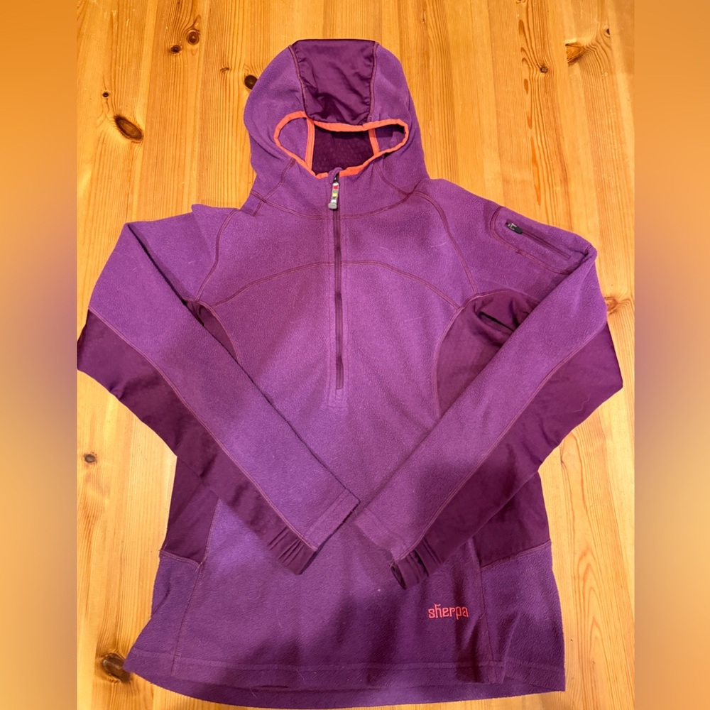 Sherpa 1/4 Zip Fleece Hoody